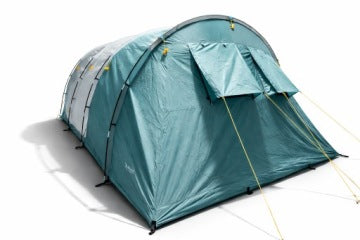 Tienda alta Madera XXL SleepWell de 18 m² para 6 personas