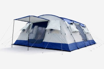 Tienda Toledo XXXL de 30 m² para 8–16 personas con suelo integrado