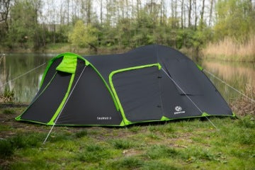 Tienda iglú Peme Taurus 3 impermeable para 3 personas con vestíbulo