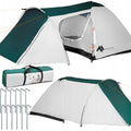 Tienda iglú Malcom XXL impermeable para 4 personas, 180 x 310 cm