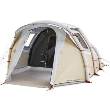 Tienda inflable Quechua Air Seconds 4.1 Fresh&Black para 4 personas
