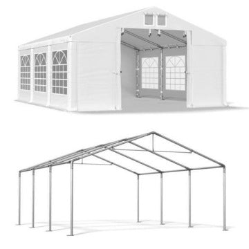 Carpa de jardín DAS 560 S para eventos, 4 x 6 m