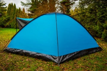 Tienda de camping Malcom 200 x 200 cm para 4 personas con toldo