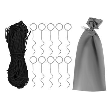 Tienda turística Trizand Montana impermeable para 4 personas con toldo